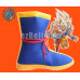 New! Dragon Ball Blue Shoes